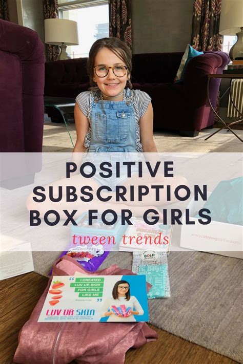 Positive Subscription Box For Girls Subscription Boxes For Girls