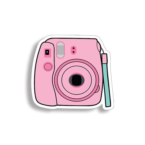 Cute Camera Sticker Silly Cartoon Photographer Photo Cup Etsy