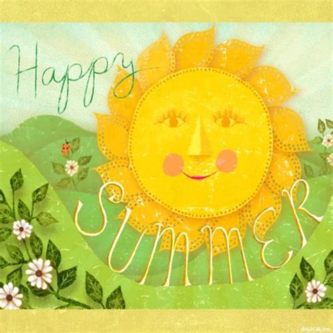 Happy Summer Happy Summer First Day Of Summer Summer Clipart