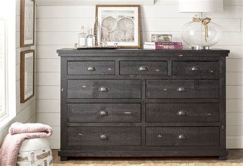 Farmhouse And Rustic Black Dressers And Chests