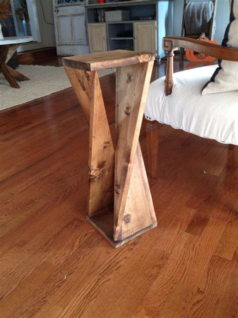 One board woodworking projects pdf. My One Board Challenge-Twisty Table | Easy woodworking ...