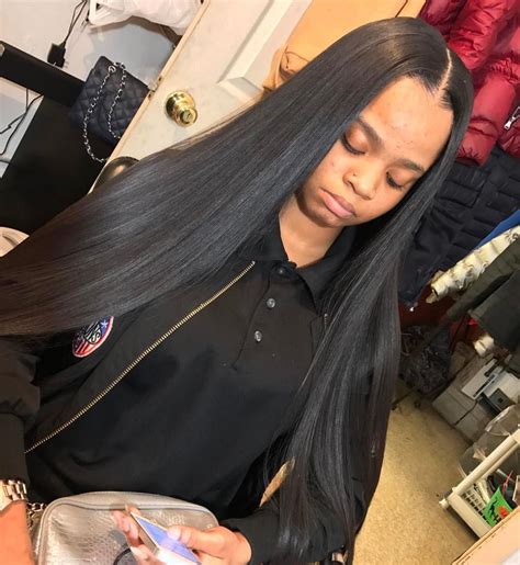 Middle Parts Follow Me For More Hair Styles Weave Hairstyles Remy