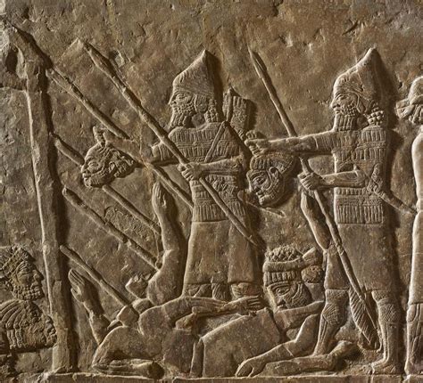 Neo Assyrian Siege Tower And Battering Ram Assault Defenses 9th