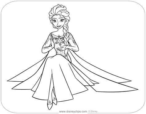 If you are a fan of the first frozen movie, it's time to see queen elsa and princess anna embark on a new adventure. Disney Frozen Coloring Pages - Coloring Home