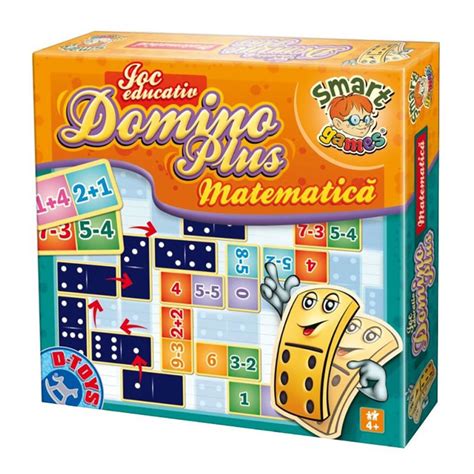 Joc Educativ D Toys Domino Plus Matematica Pret Avantajos Auchanro