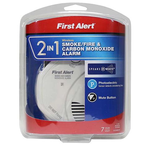First Alert Combination Smoke Carbon Monoxide Detector 2236 Reg