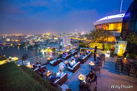 Three Sixty Rooftop 31st Flr On Chao Phraya River Bangkok Best
