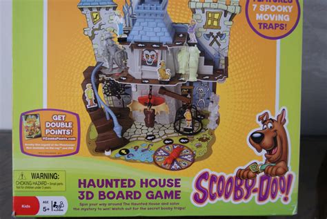 Scooby Doo Haunted House 3d Board Game