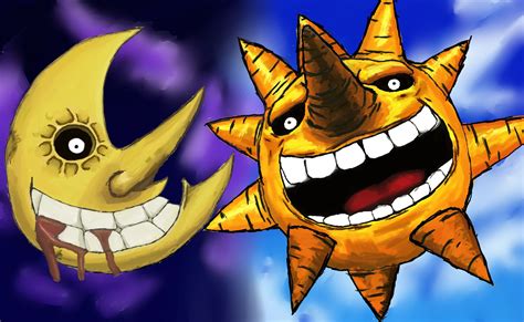 Sun And Moon From Soul Eater Zerkalovulcan