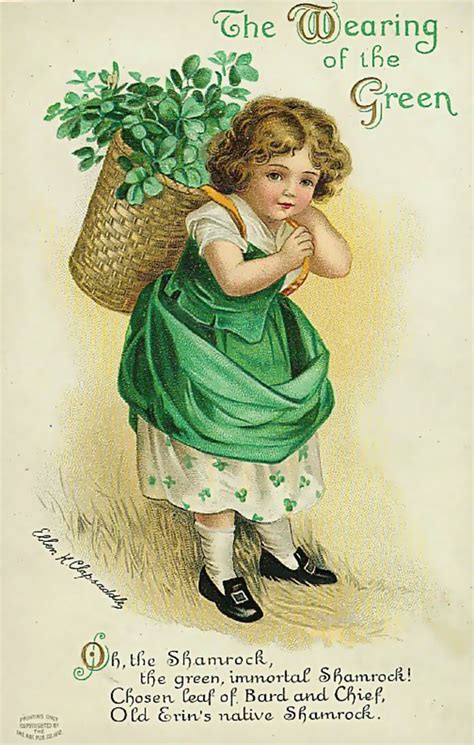 20 Adorable Vintage St Patricks Day Cards Vintage Everyday