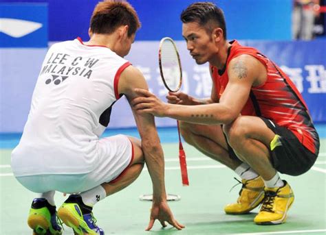 1 international badminton player datuk wira lee chong wei from malaysia. videobulutangkis: BWF World Championships 2013