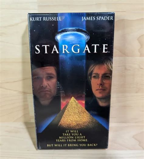 Sealed Stargate Vhs 1995 Vintage Kurt Russell James Spader Brand New