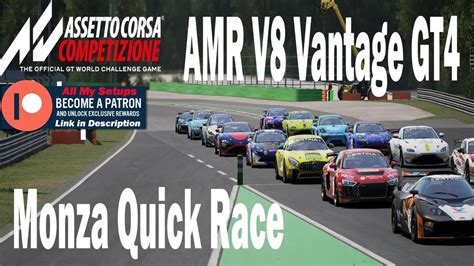 Assetto corsa competizione (italian for setup tuned for racing, competition) is an upcoming sports car racing simulator developed by italian video game developer kunos simulazioni. Assetto Corsa Competizione ACC Quick Race Aston Martin AMR ...