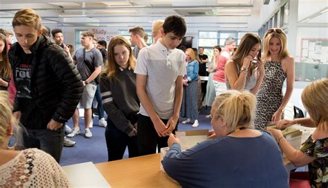 While much of the attention on gcse results day revolves around england, students in other parts of the country are also opening their results with trepidation this. Fulston Manor School - GCSE Results Day 2019