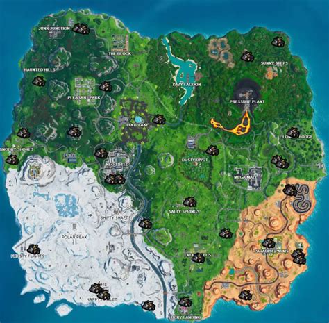 Fortnite Season 9 Week 3 Challenges List Cheat Sheet Locations And Solutions Mundotrucos