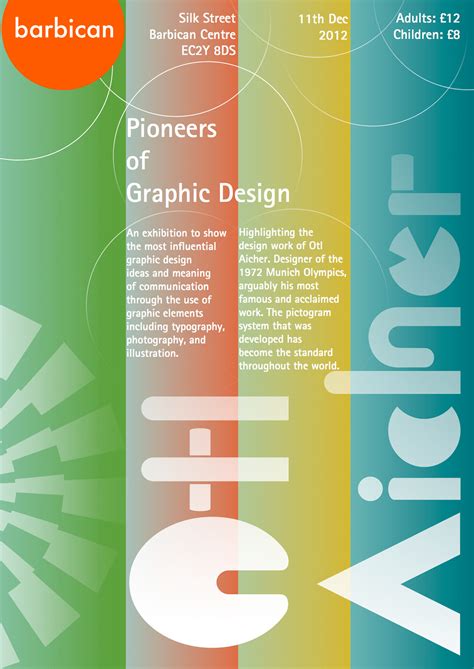 Otl Aicher Pioneers Of Graphic Design On Behance