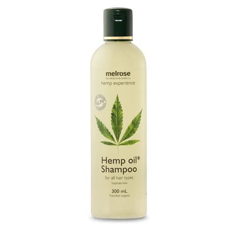 Melrose Organic Hemp Shampoo 300ml Naturally On High