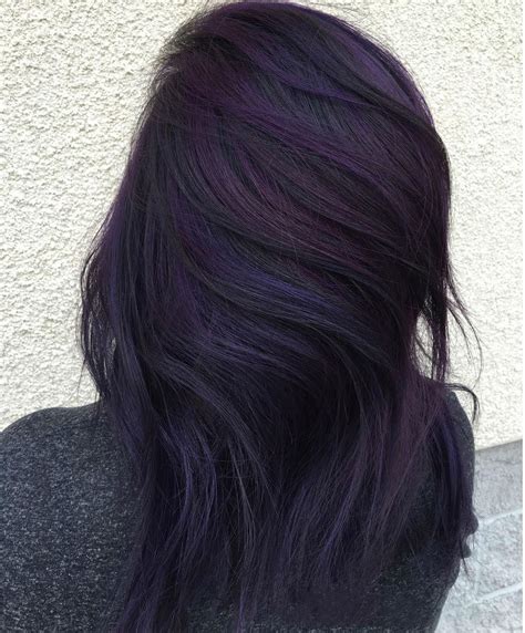 Nice Trendy Black And Purple Hair Ideas That You Should Give A Try