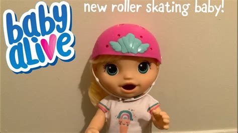 New Baby Alive Roller Skate Baby Unboxing Review Youtube