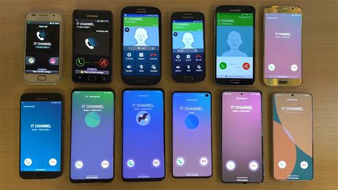 My 12 Samsung Galaxy S1 S21 Incoming Call Collection Youtube