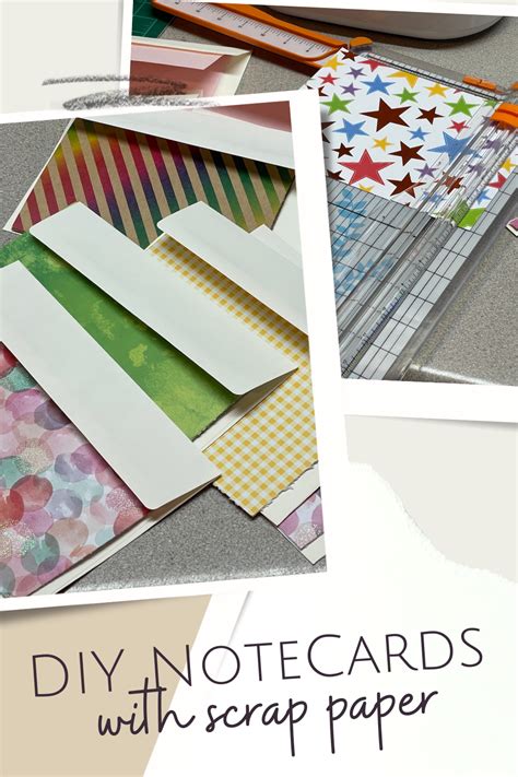 Diy Notecards With Scrap Paper Hobbies On A Budget
