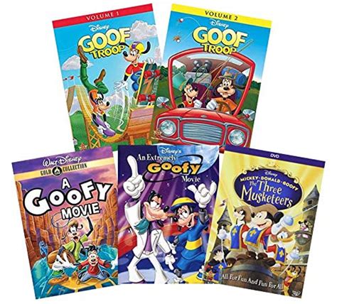 ultimate 5 movie goofy walt disney dvd collection a goofy movie an extremely