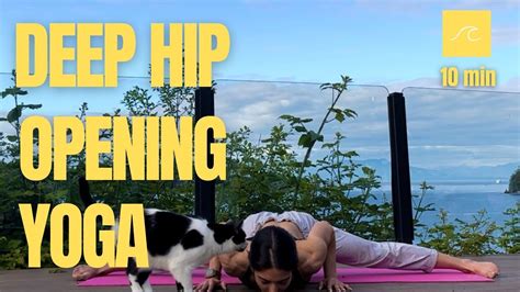 10 min deep hip opening yoga — move with leila youtube