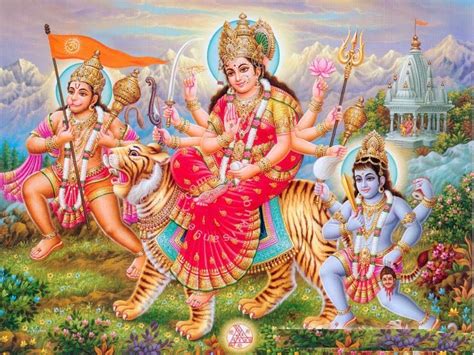 Goddess Durga The Mother Goddess And Her Symbolism Goddess Durga Is The Mother Of The Universe And