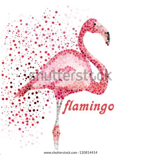 Flamingo Vector Illustration Stock Vector Royalty Free 120814414