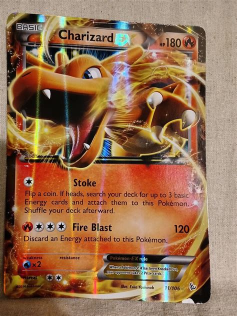 Charizard Ex Card Ubicaciondepersonascdmxgobmx