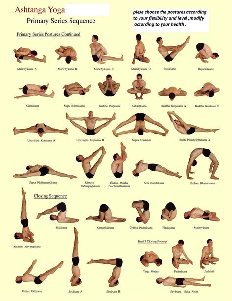 Ashtanga Ashtanga Yoga Primary Series Ashtanga Yoga Ashtanga