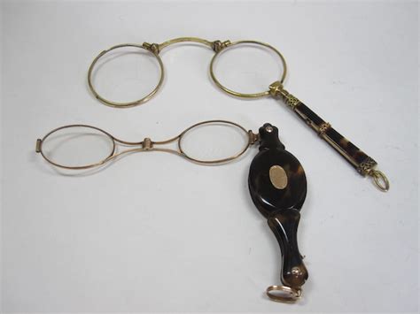 Bonhams Two Pairs Of 19th Century Lorgnettes French