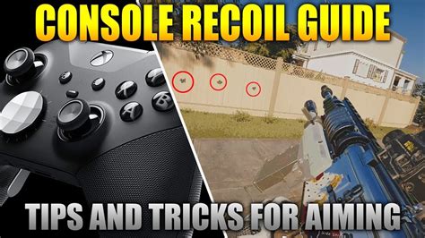 Console Recoil Tips And Tricks Rainbow Six Siege Youtube