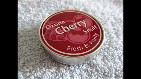 Ozona Cherry Snuff Tasting Youtube
