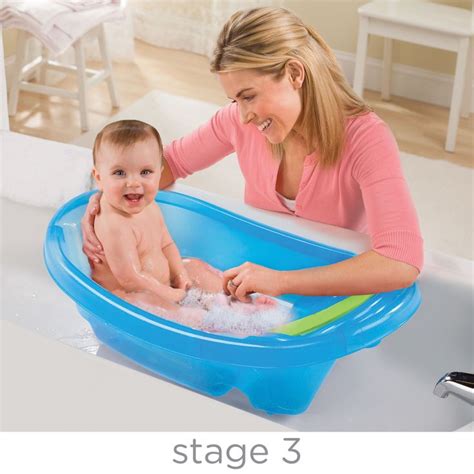 Baby bathtubs help parents make bathing their little one a whole lot easier. Summer Infant Sparkle 'n' Splash Bath Tub - Blue ...