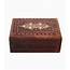 Carved Wooden Box Handmade From Nepal