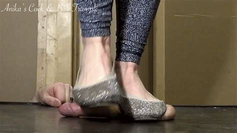 Crushing Your Cock Balls In Dirty Worn Ballet Flats Sd Anikas Cock