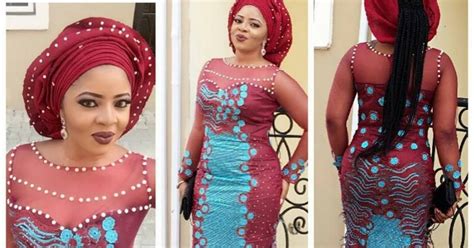 Check Out This Lovely Aso Ebi Lace Style Combinations Dezango