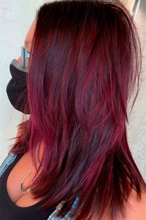 Cherry Red Hair Color Chart