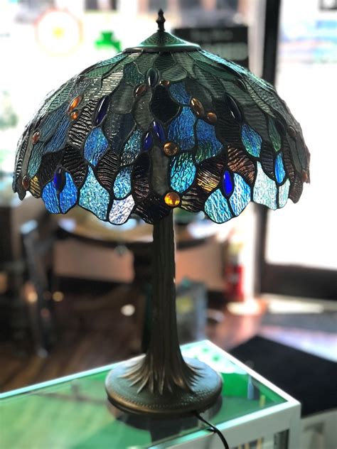 How To Make A Stained Glass Lampshade Organize With Sandy