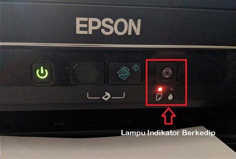 Cara Mengatasi Printer Epson L360 Lampu Tinta Dan Kertas Berkedip