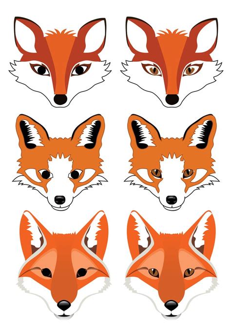 Fox Face Draw Fox Face Paint Fox Art Fox Drawing Easy