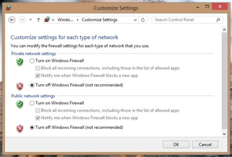 How To Turn Windows Firewall Off In Windows 8