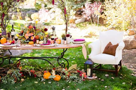 Whimsical Rustic Fall Party Thanksgivingfall Party Ideas Photo 5 Of