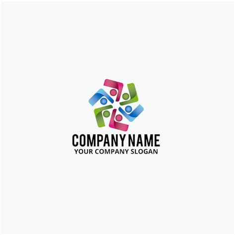 Premium Vector Employee Logo Design