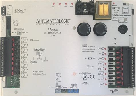 Alc Automated Logic M880nx M Line Standalone Control Module 8 Dig Out