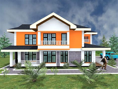 View 4 Bedroom House Plan In Kenya Background Interior Home Design