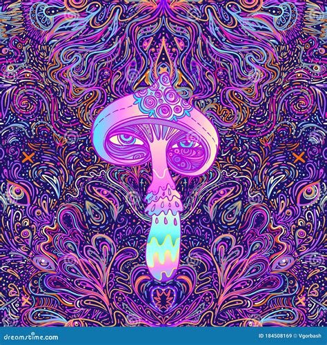 Best Ideas For Coloring Trippy Mushroom Art
