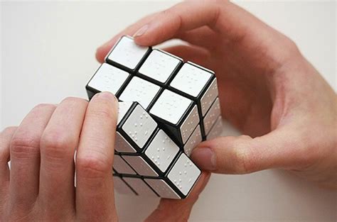 Rubiks Cube Designed For The Blind Has Colors In Braille Shouts