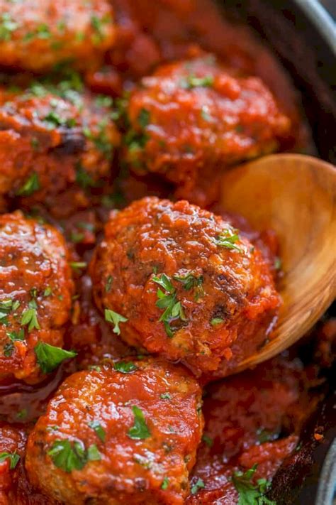 Spicy Meatballs In Marinara Sauce Recipe Free Online Tools Blog
